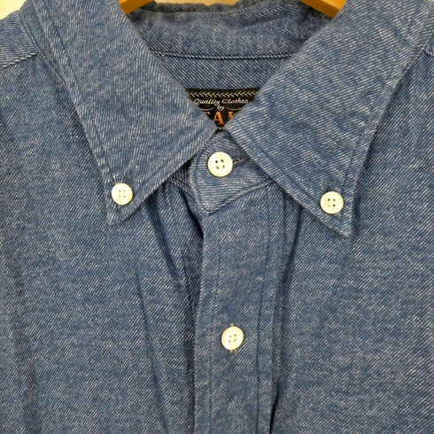 ビームスプラス BEAMS+ 日本製 長袖ボタンダウンシャツ メンズ JPN:L