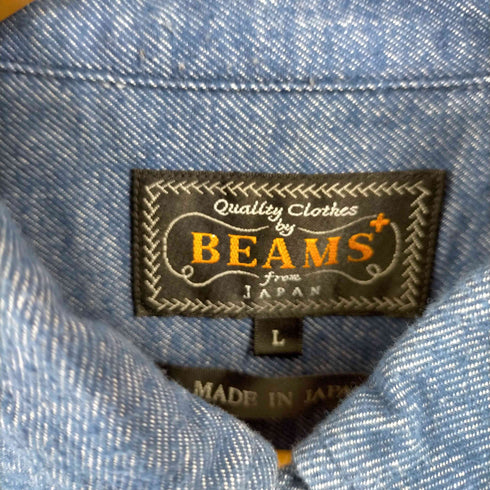 ビームスプラス BEAMS+ 日本製 長袖ボタンダウンシャツ メンズ JPN:L
