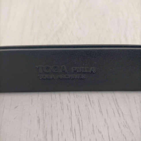 トーガプルラ TOGA PULLA METAL BUCKLE BELT レディース ONE SIZE