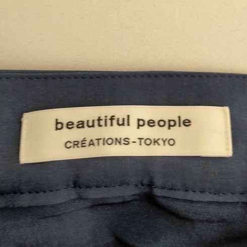 ビューティフルピープル beautiful people キュプラタイプライタースカート レディース 36