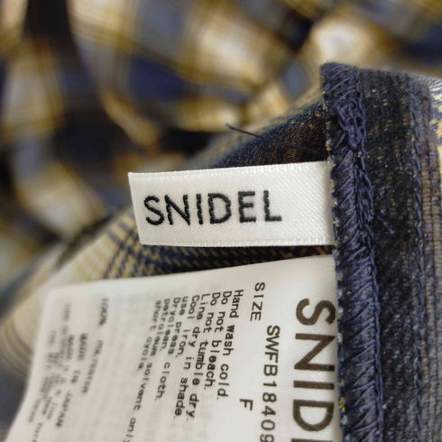 スナイデル snidel シースルーパフスリーブブラウス レディース FREE