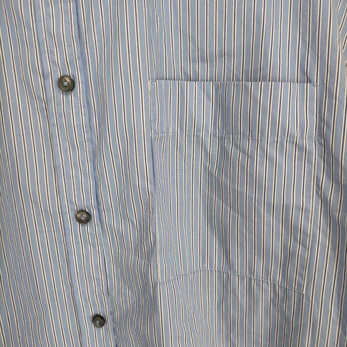 ザラ ZARA オーバーサイズ ストライプシャツ レディース import:XS