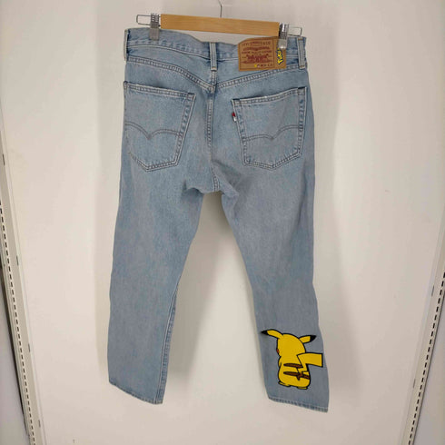 リーバイス Levis PoKeMoN AUTHENTIC STRAIGHT POKEMON 551 Z キャラクターワッペン ジップフライ デニム パンツ メンズ W30 L30