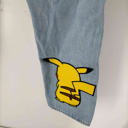 リーバイス Levis PoKeMoN AUTHENTIC STRAIGHT POKEMON 551 Z キャラクターワッペン ジップフライ デニム パンツ メンズ W30 L30