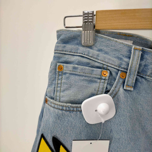 リーバイス Levis PoKeMoN AUTHENTIC STRAIGHT POKEMON 551 Z キャラクターワッペン ジップフライ デニム パンツ メンズ W30 L30