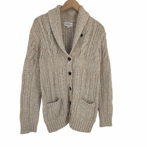 デニムアンドサプライラルフローレン DENIM&SUPPLY RALPH RAUREN ケーブルニット ショールカラー カーディガン レディース import:L