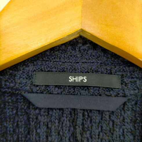 シップス SHIPS 2B TEXBIRD ニット テーラードジャケット メンズ S