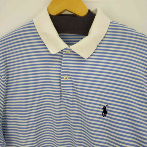 ポロラルフローレン POLO RALPH LAUREN ポロ ボーダー ビッグサイズ メンズ XXL