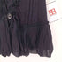トリココムデギャルソン tricot COMME des GARCONS AD2008 染色加工 ノースリーブフリルブラウス レディース JPN:S