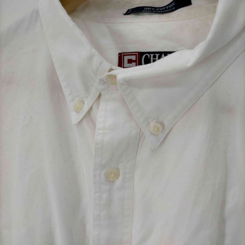 チャップスラルフローレン CHAPS RALPH LAUREN 90s エンブレム刺繍 BD L/S シャツ メンズ import:XL
