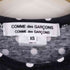 コムデギャルソンコムデギャルソン COMME des GARCONS COMME des GARCONS AD2018 プリント加工 ドット柄 ギャザースリーブ クルーネックカットソー レディース JPN:XS