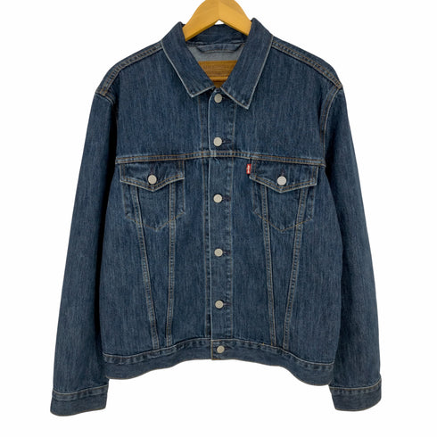 リーバイス Levis MADE IN THE USA」デニムトラッカージャケット メンズ import:M