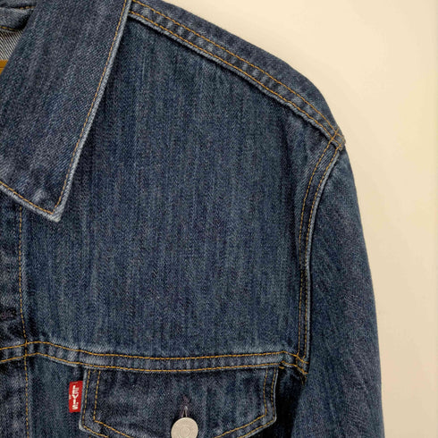 リーバイス Levis MADE IN THE USA」デニムトラッカージャケット メンズ import:M