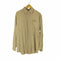 CEZANI シルク100% 総柄 L/S シャツ メンズ import:M