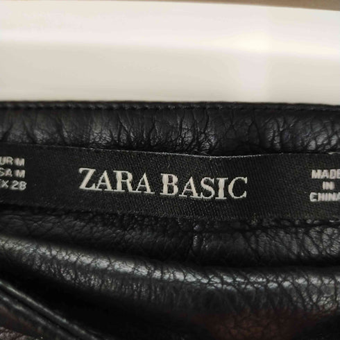 ザラ ZARA ダブルジップレザースカート レディース JPN:M
