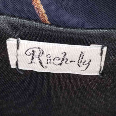 RICH-LY 総柄オールインワン レディース