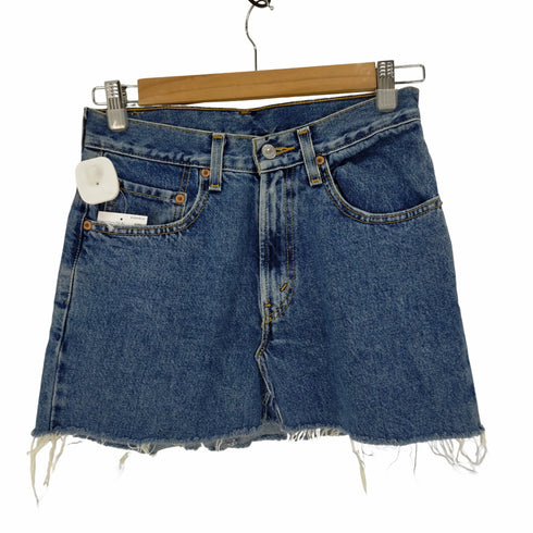 リーバイス Levis 550 RELAXED FIT STUDENT デニムミニスカート レディース W27L30
