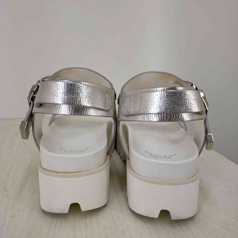 ブシェミ BUSCEMI イタリア製 ダブルベルトサンダル レディース 40