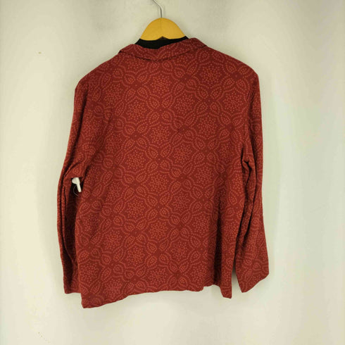 総柄レーヨン L/S シャツ レディース import:M