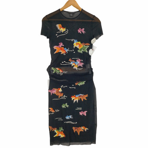 ヴィヴィアンタム VIVIENNE TAM OLD 金魚刺繍セットアップ レディース 1