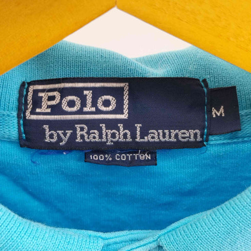 ポロバイラルフローレン Polo by RALPH LAUREN スモールポニー刺繍 S/S ポロシャツ メンズ import:M