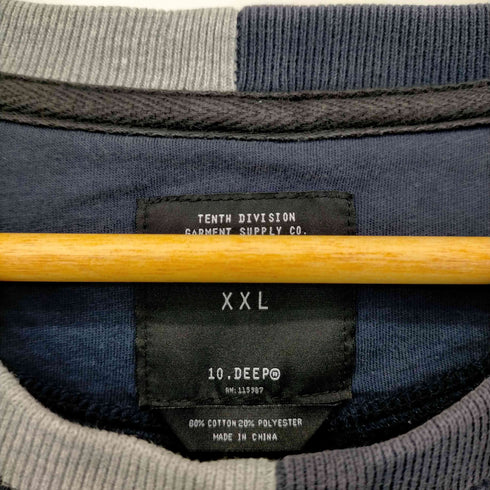 テンディープ 10Deep 再構築スウェット メンズ JPN:XXL
