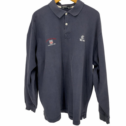 ポロバイラルフローレン Polo by RALPH LAUREN 90S MADE IN USA RL-93 ポロスウェットシャツ メンズ JPN:XL