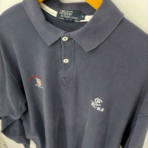 ポロバイラルフローレン Polo by RALPH LAUREN 90S MADE IN USA RL-93 ポロスウェットシャツ メンズ JPN:XL