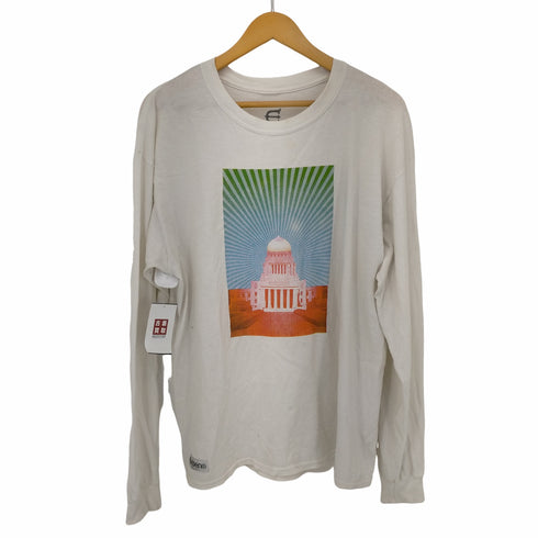 ヱビセンスケートボーズ Evisen skateboards プリント L/S カットソー メンズ JPN:L