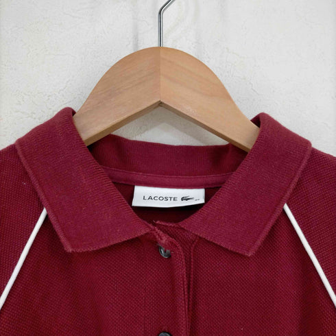 ラコステ LACOSTE 配色カラー ブロックポロシャツ レディース 36