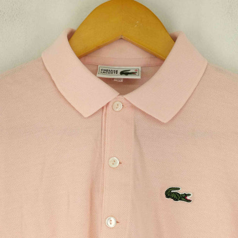 シュミーズ ラコステ CHEMISE LACOSTE ワンポイントロゴ S/S ポロシャツ メンズ US:40