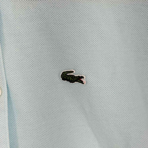 シュミーズ ラコステ CHEMISE LACOSTE ワンポイントロゴ S/S ポロシャツ メンズ US:40