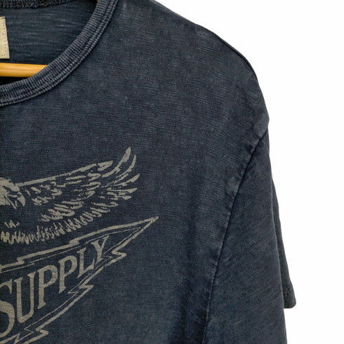 デニムアンドサプライ ラルフローレン DENIM & SUPPLY RALPH LAUREN スラブ地 Tシャツ イーグル メンズ import:M