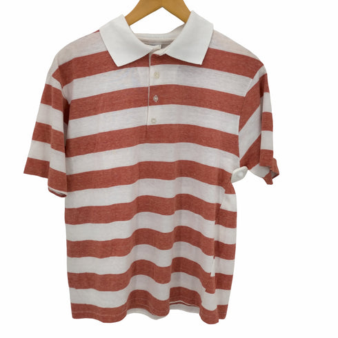 チャンピオン Champion 70S バータグ MADE IN USA ボーダーポロシャツ メンズ JPN:L