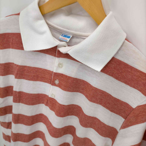 チャンピオン Champion 70S バータグ MADE IN USA ボーダーポロシャツ メンズ JPN:L