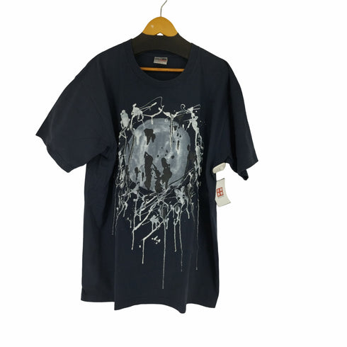 タッチアンドゴー Touch and Go Touch and Go(タッチアンドゴー) ペンキ加工 クルーネックS/Sカットソー メンズ 5XL