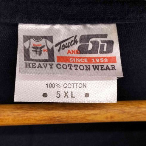 タッチアンドゴー Touch and Go Touch and Go(タッチアンドゴー) ペンキ加工 クルーネックS/Sカットソー メンズ 5XL