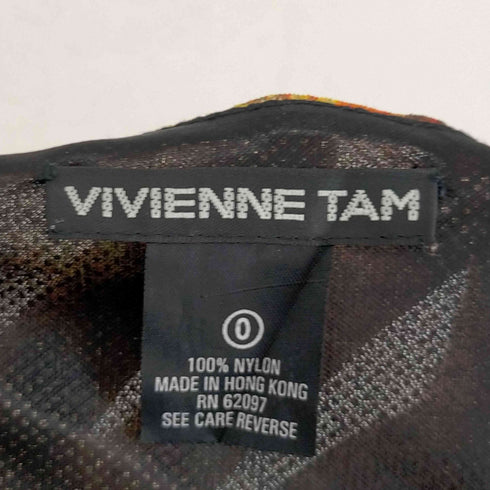 ヴィヴィアンタム VIVIENNE TAM 00S 総柄サイドジップタイトスカート レディース 0