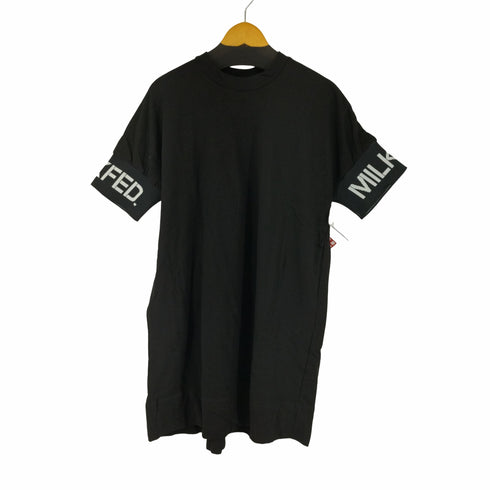 ミルクフェド MILKFED. BIG LOGO RIB DRESS レディース ONE SIZE
