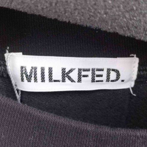 ミルクフェド MILKFED. BIG LOGO RIB DRESS レディース ONE SIZE