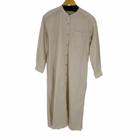 ユナイテッドアローズグリーンレーベルリラクシング UNITED ARROWS green label relaxing タクラマカンコットン ロングシャツ レディース