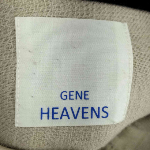 ジーン ヘブンズ GENE HEAVENS コットンリネンシャツワンピース レディース FREE