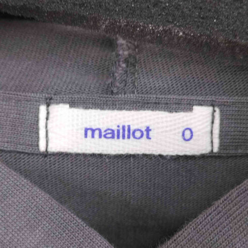 マイヨ maillot サイドスリッドフーデッドワンピース レディース JPN:0