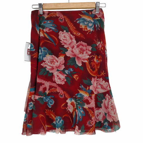 ヴィヴィアンタム VIVIENNE TAM 00S DRAGON PHENIX PONY MESH SKIRT レディース 0