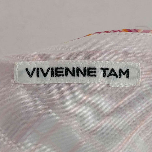 ヴィヴィアンタム VIVIENNE TAM 99S バイアスチェック台形スカート レディース 0