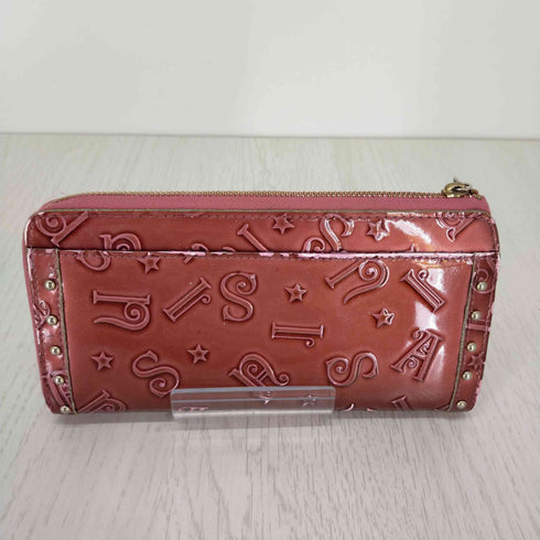 アナスイ ANNA SUI エナメルレザー 長財布 レディース