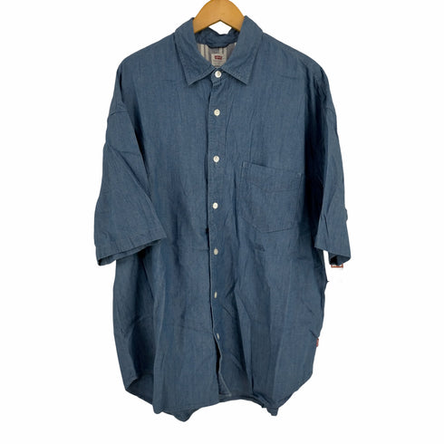 リーバイス Levis OVERSIZED 半袖デニムシャツ メンズ import:L