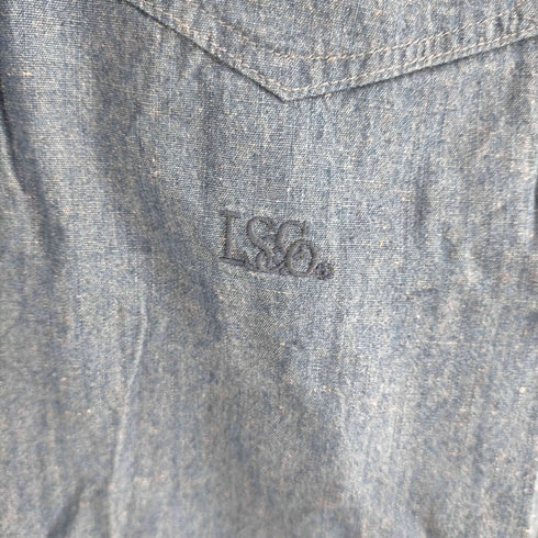 リーバイス Levis OVERSIZED 半袖デニムシャツ メンズ import:L