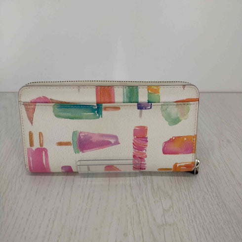 ケイトスペード Kate spade カラフルアイス柄 ロングウォレット 長財布 レディース