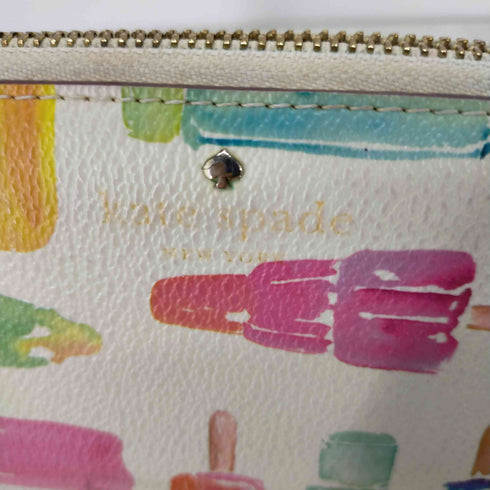 ケイトスペード Kate spade カラフルアイス柄 ロングウォレット 長財布 レディース